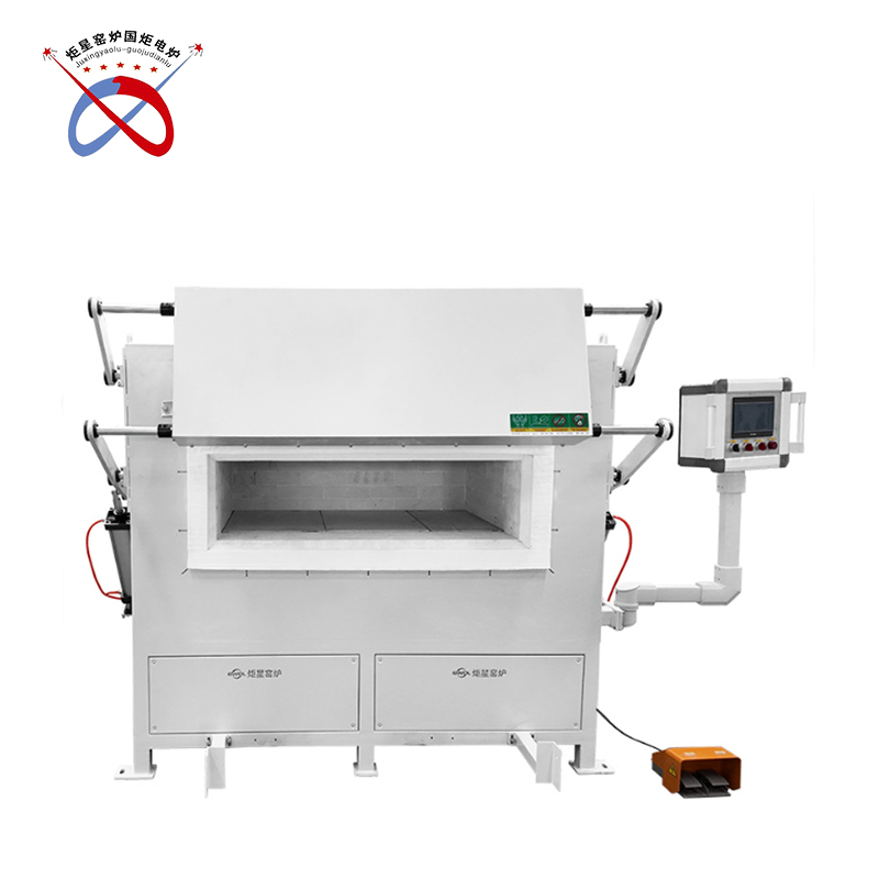 GWDL-1400度电动上开门火试金电炉