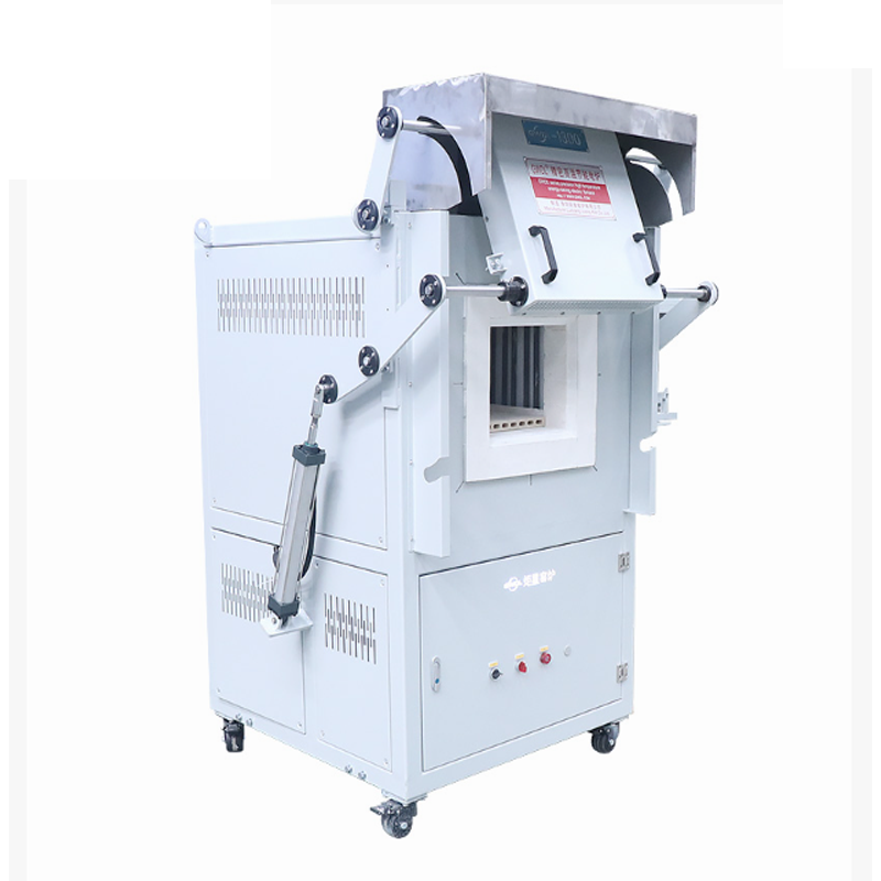 国炬推出全新1200℃上开门火试金电炉，引领高温检测设备高效便捷新体验